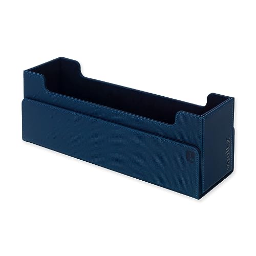 Vault X Trading Card Storage Box, Premium Exo-Tec Material, Detachable Magnetic Lid, Dividers & Foam Fillers, Organise Deck Boxes, Toploaders, Sleeved Cards, for Collectible Games, Sports, TCG (Blue) - Image 2