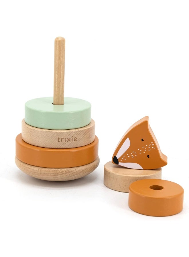 Trixie Wooden stacking toy - Mr. Fox - Image 2
