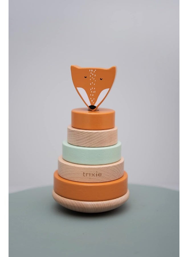 Trixie Wooden stacking toy - Mr. Fox - Image 3