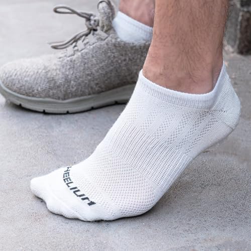 HEELIUM Bamboo Ankle Socks for Men & Women | Ultra-Soft, Odour-Free, Thin & Breathable | 3X Softer than Cotton | Sizes - M (UK 4-8) & L (UK 9-13) - Image 4