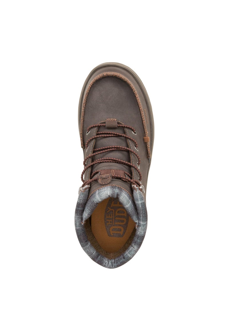 HEYDUDE Mens Bradley Brown 8 Medium - Image 4