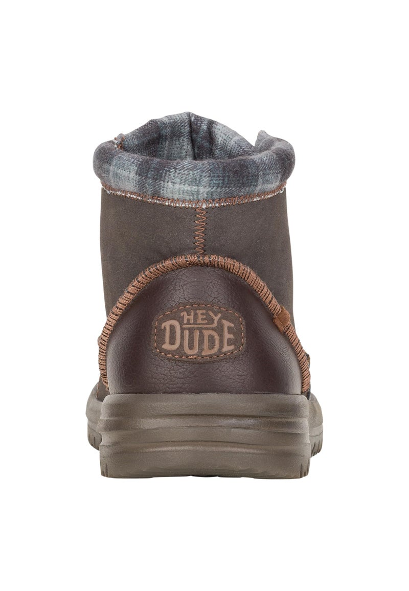 HEYDUDE Mens Bradley Brown 8 Medium - Image 3