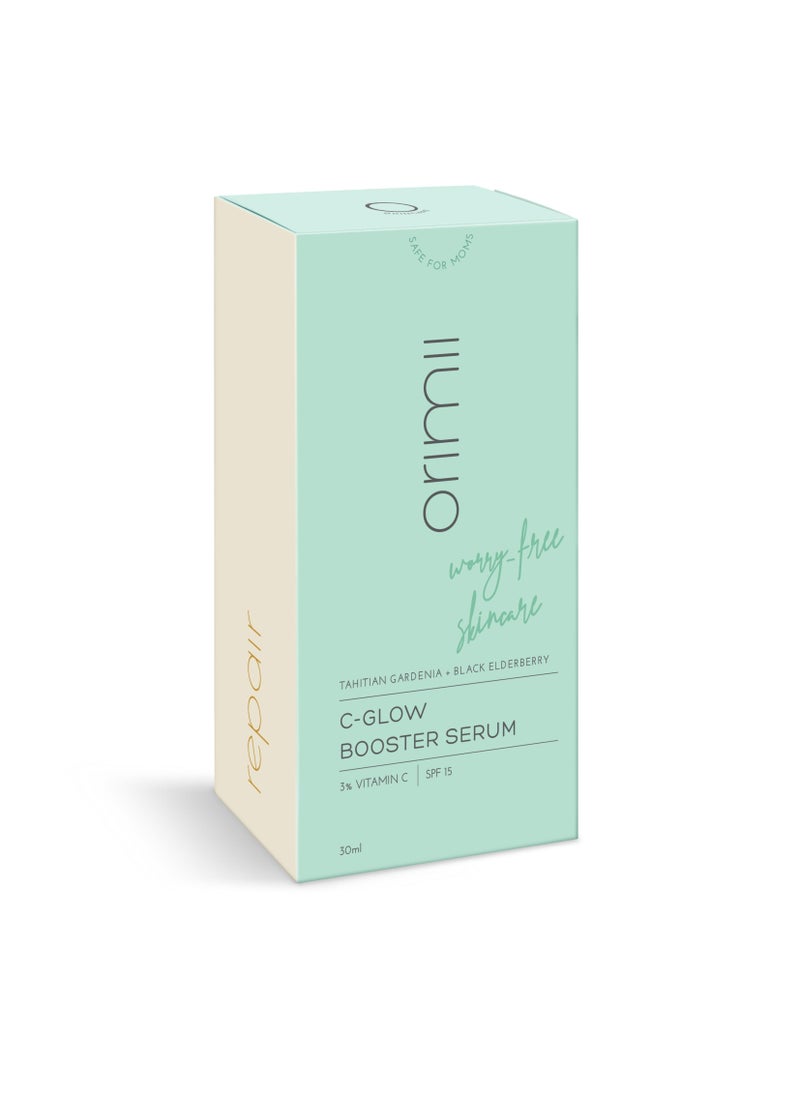 C-Glow Booster Serum with 3% Vitamin C and SPF 15 Plus Tahitian Gardenia and Elderberry 30 ml