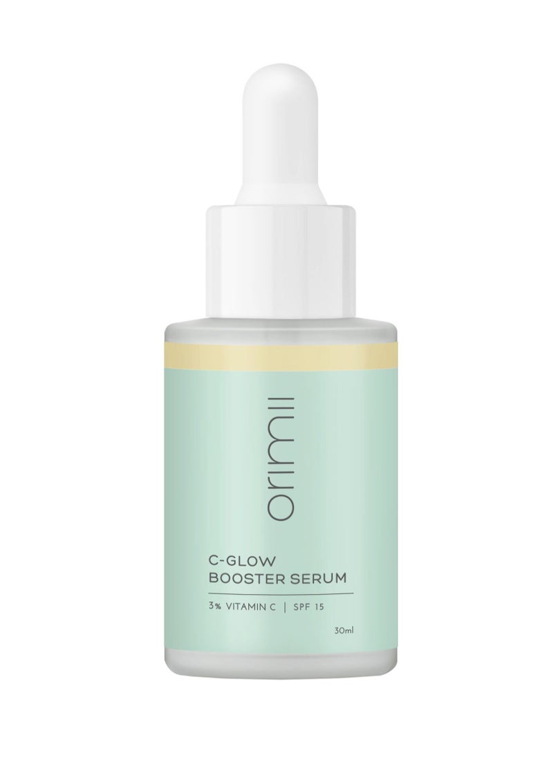 C-Glow Booster Serum with 3% Vitamin C and SPF 15 Plus Tahitian Gardenia and Elderberry 30 ml