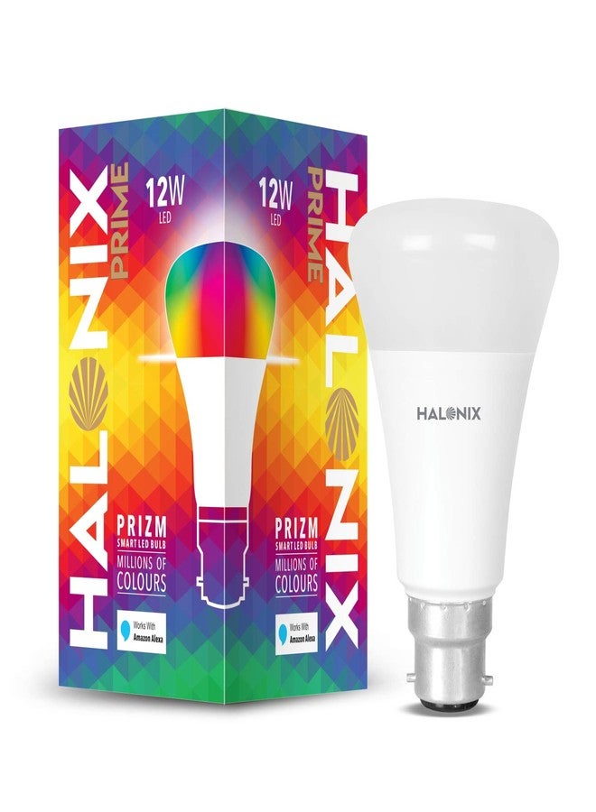 Halonix Wi-Fi Enabled Smart LED Bulb 12W B22D (16 Million Colors + Warm White/Neutral White/White) (Compatible with Amazon Alexa and Google Assistant) - Image 3