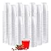 Lilymicky 900 PACK 2 oz Plastic Shot Glasses 2 Ounce Clear Disposable Party Cups for Vodka Whiskey Tequila Mini Plastic Containers for Sauce and Sample Tasting - Image 1