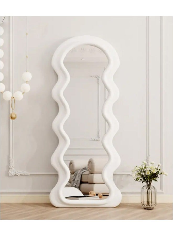 keke Wavy Shaped Full Length Dressing Mirror 80X180 CM  - Image 4