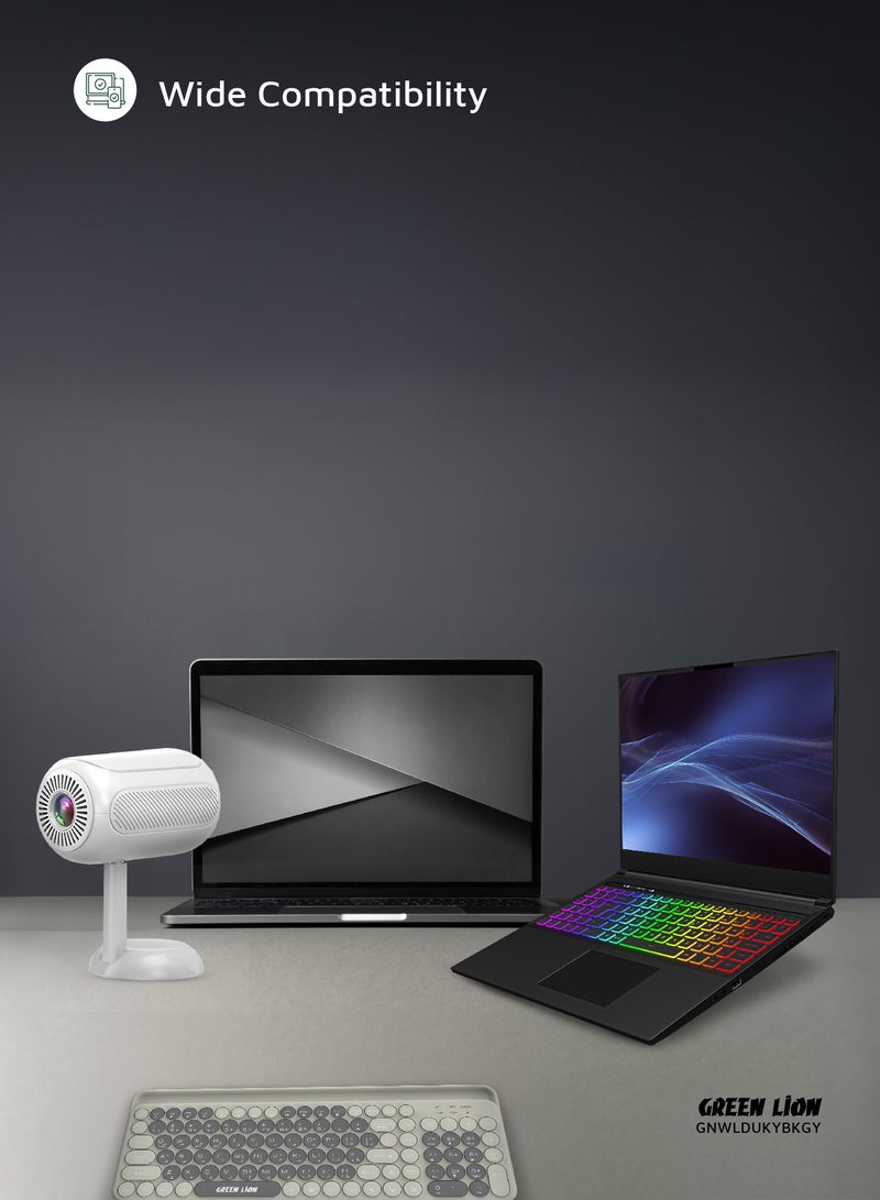 GREEN LION Wireless Duo Mouse and Keyboard Set / 1200DPI Mouse / Keyboard and Mouse Combo /Wireless Nano USB Receiver - Grey - Image 3