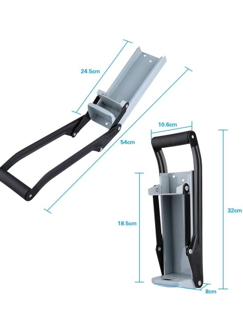 Gerenic 16oz Aluminum Can Crusher & Bottle Opener, Heavy Duty Wall Mounted Metal Beverage Smasher, Eco-friendly Recycling Tool  - Image 5