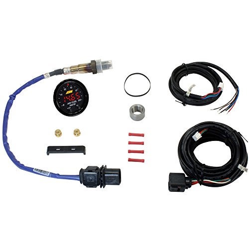 AEM 52mm Wideband UEGO Air Fuel Ratio Sensor Controller Gauge w/White Face Kit - Image 5