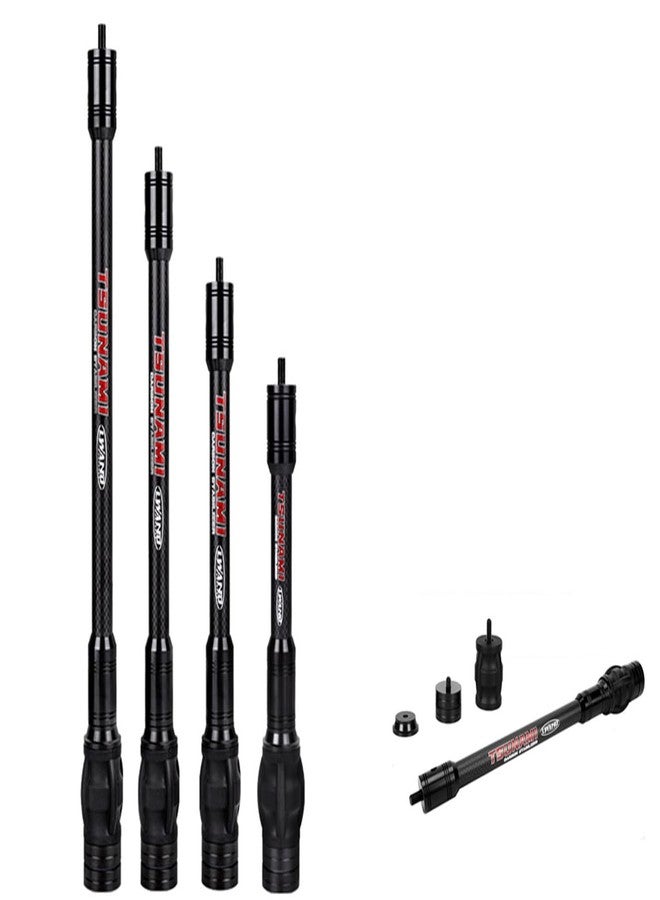 LWANO Compound Bow Archery Stabilizer 6 Inch Balance Bar for Vibration Reduction, Carbon Fiber Lightweight and Durable, Ideal for Hunting and Target Shooting (6 inch) - Image 1