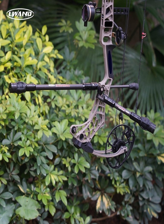 LWANO Compound Bow Archery Stabilizer 6 Inch Balance Bar for Vibration Reduction, Carbon Fiber Lightweight and Durable, Ideal for Hunting and Target Shooting (6 inch) - Image 4