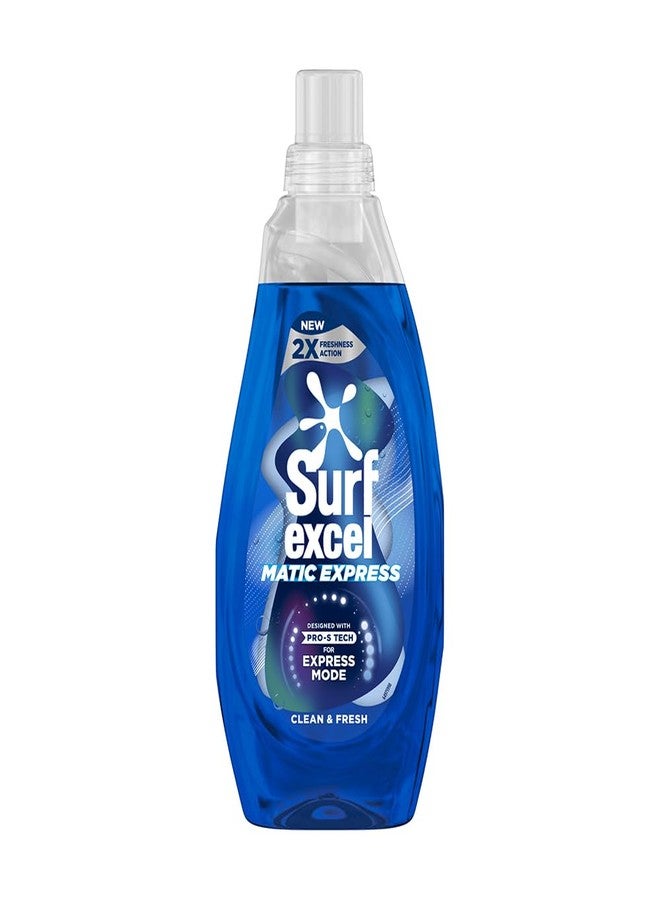 سيرف إيكسل سائل غسيل الملابس Surf Excel Matic Express | تنظيف سريع مع فعالية مضاعفة للانتعاش، عبوة 830 مل - Image 1