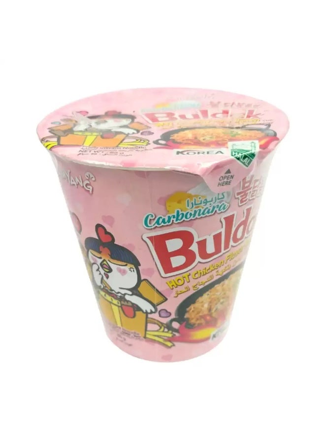Samyang Samyang Buldak Carbonara Hot Chicken Instant Noodles- 80gms - Image 2