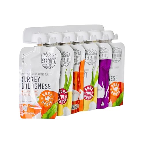 Storage Theory The Food Pouch Organizer Set - Hanger Style Peel-and-Stick Holder for Baby Food, Applesauce, Yogurt Pouches - Maximize Kitchen Storage, Pantry, and Refrigerator Space by Storage Theory - 6 Pack - Image 1
