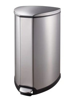 EKO GRACE SERIES | Brushed Stainless Steel Finish | Soft-Closing | Fingerprint-Resistant | Step Trash & Garbage Bin | Suitable For Homes, Bathrooms, Kitchens, Offices, & More | 15 Liters  - Image 1