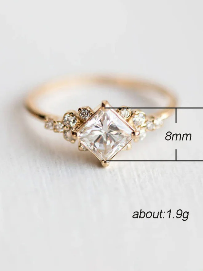 Styli Embellished Ring