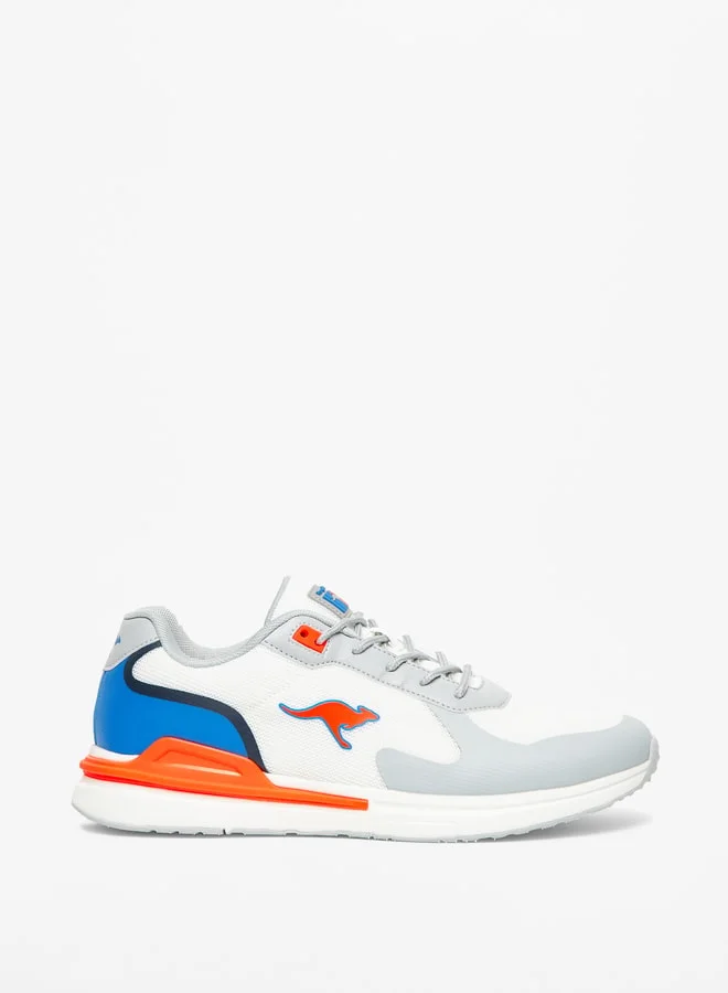 kangaROOS Men's Panelled Lace-Up Sports Shoes