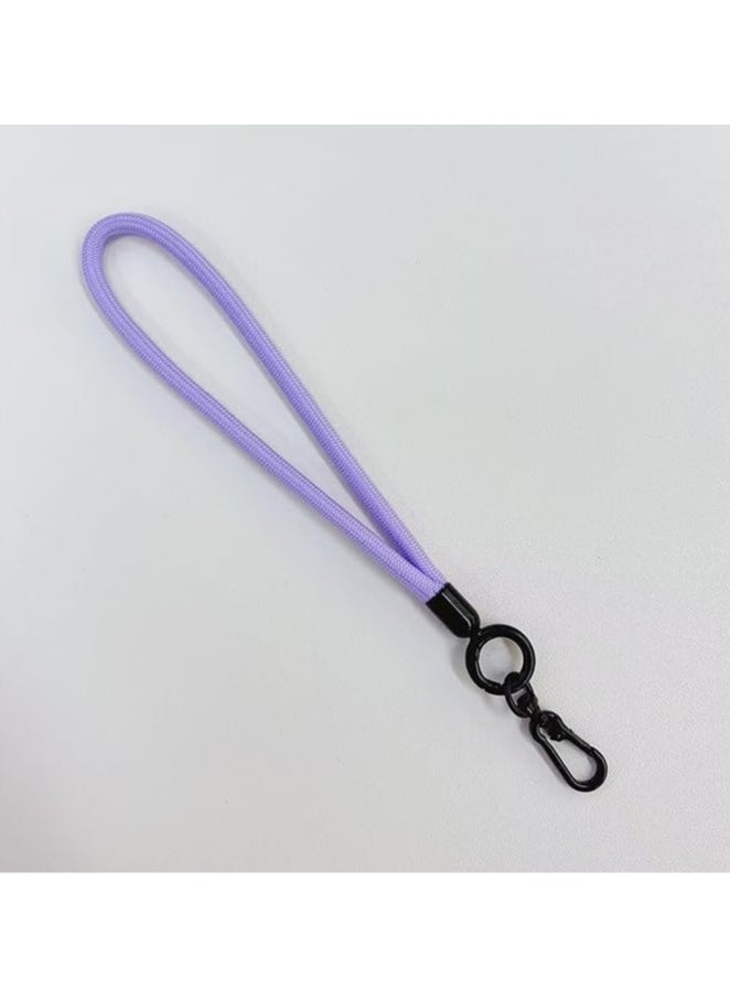 Generic Wrist Strap Cell Phone Lanyard anti theft, Soft Nylon Thick Rope, Phone Hand Strap With Phone Patch Compatible with Phone, Airpods, Purse, Keychain and More 20 Cm  - Image 1