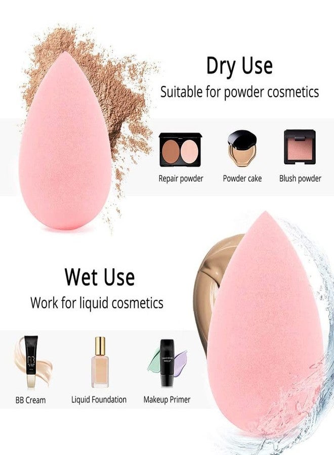 RECTYO GALLERY 8 PCS Makeup Sponge, Set Beauty Blender,Dry and Wet Use Makeup Sponges for Liquid,Powder, Cream, Multi-shape Foundation Makeup tools Makeup Egg Set - Image 4
