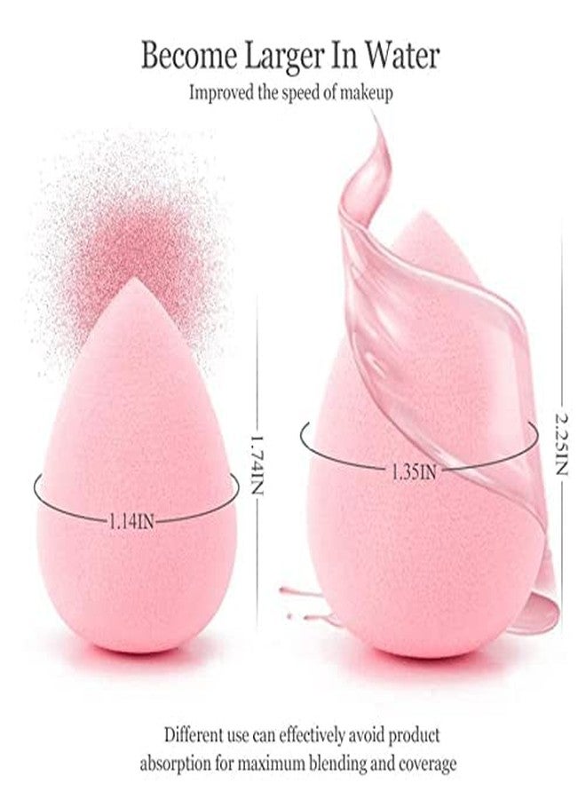 RECTYO GALLERY 8 PCS Makeup Sponge, Set Beauty Blender,Dry and Wet Use Makeup Sponges for Liquid,Powder, Cream, Multi-shape Foundation Makeup tools Makeup Egg Set - Image 3
