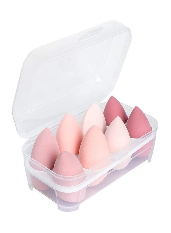 RECTYO GALLERY 8 PCS Makeup Sponge, Set Beauty Blender,Dry and Wet Use Makeup Sponges for Liquid,Powder, Cream, Multi-shape Foundation Makeup tools Makeup Egg Set - Image 1