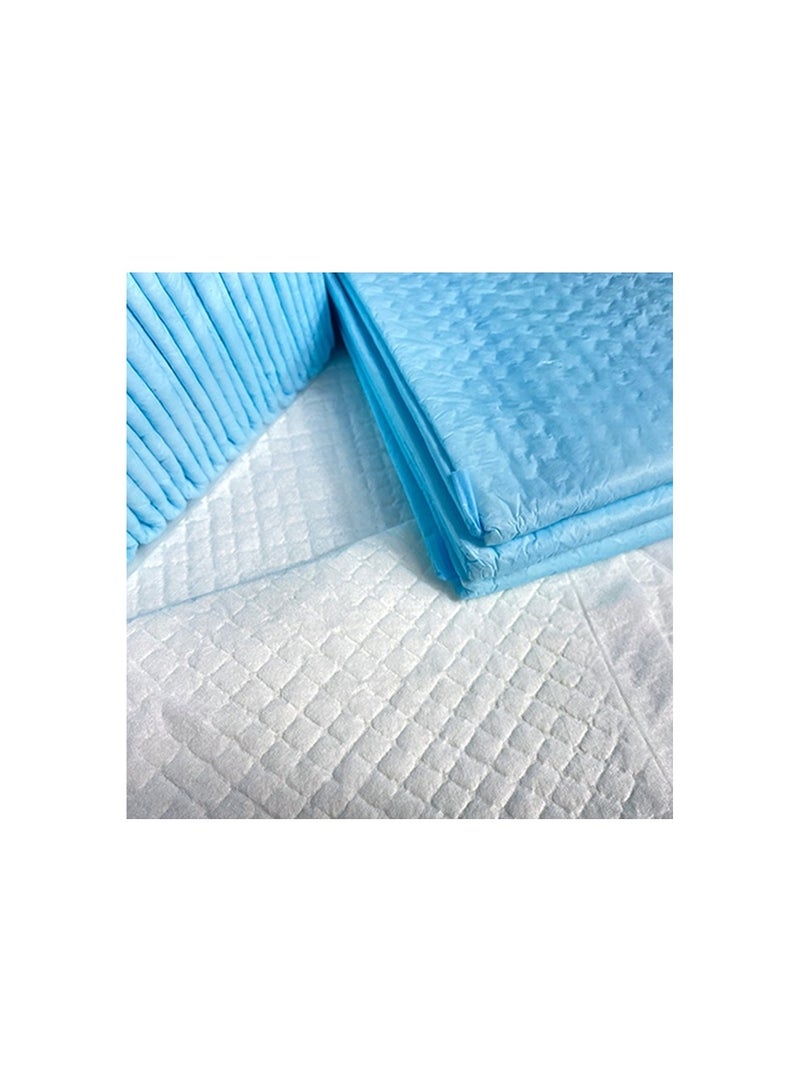 BabaMama Disposable Changing Mats 120 Counts Soft Waterproof Mat Portable Leak Proof Changing Mat New Mom Leak Proof Under pad Mattress Table Protector Pad - Image 5