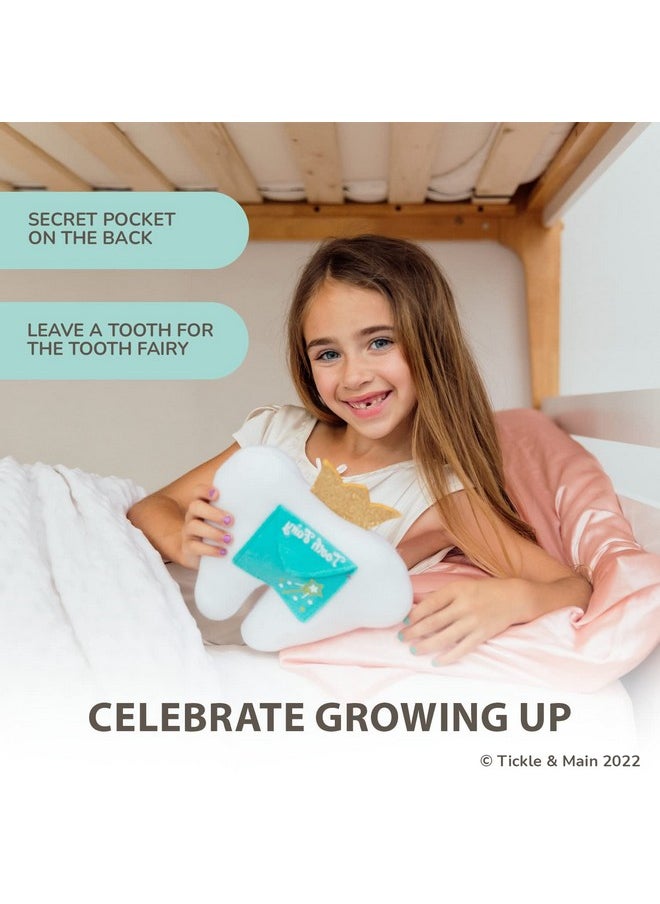 Tickle & Main Tickle & Main 3-Piece Tooth Fairy Pillow for Girls & Boys - Includes Pocket Pillow, Dear Tooth Fairy Notepad & Photo Pouch - Kit for Kids 5-10 Years Old  - Image 4