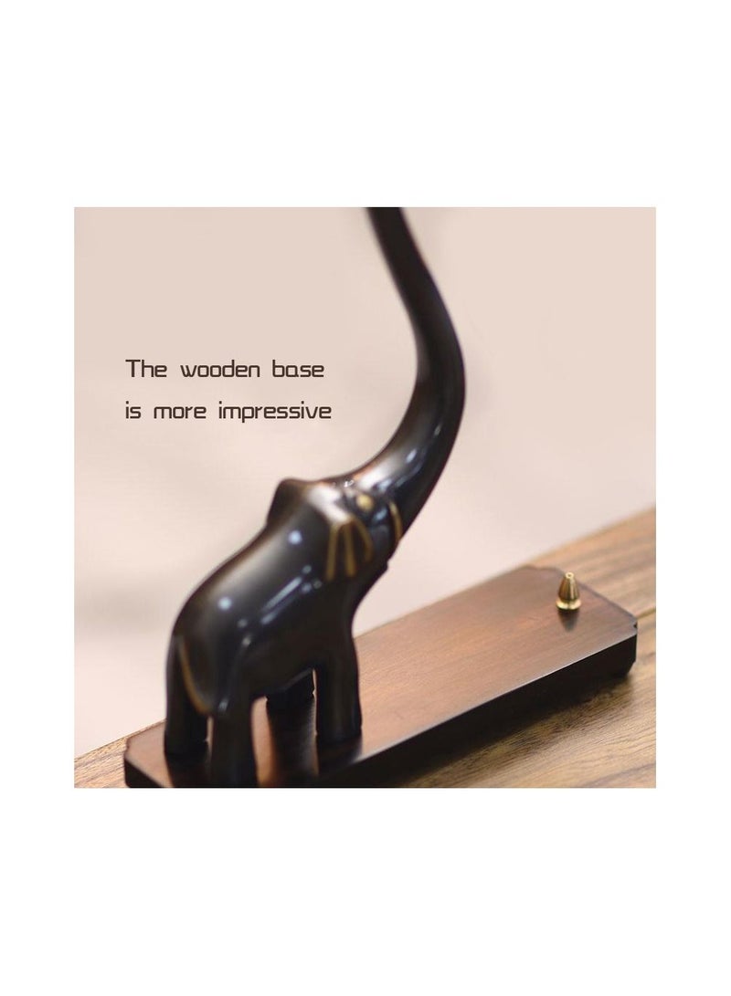1-Set Home Decoration Incense Holder,Pure Copper Hanging Incense Burner for Home Indoor Office Decorations  - Image 2