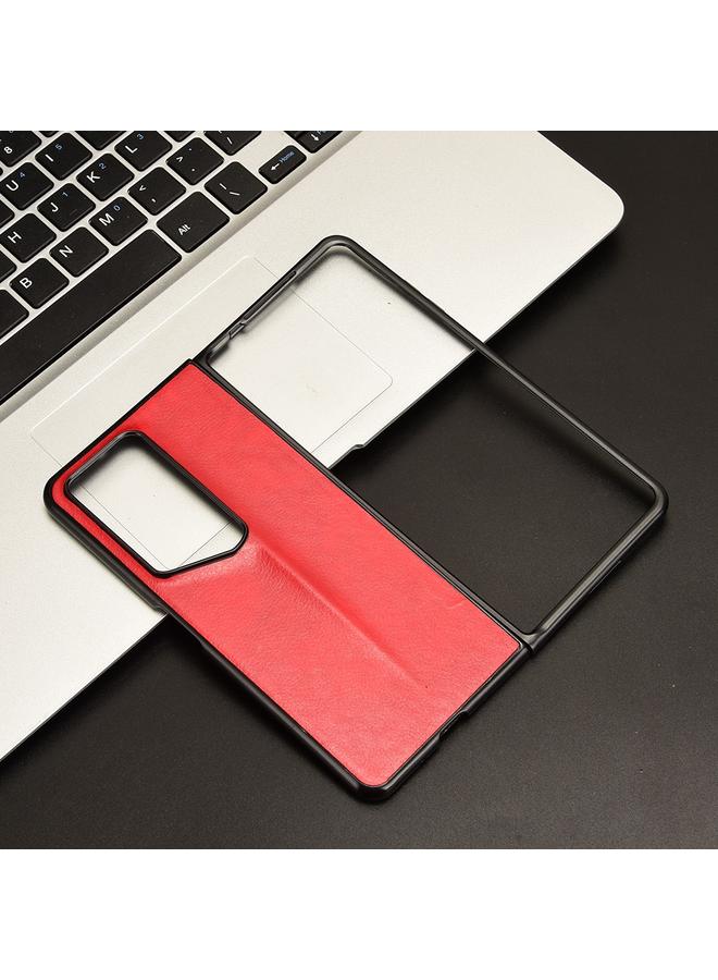 اس-توب جراب خلفي لهاتف Honor Magic V2 RSR بتصميم بورشه بنسيج الليتشي - Image 2