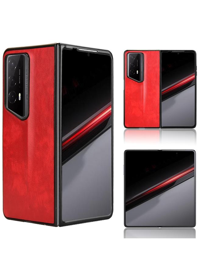 اس-توب جراب خلفي لهاتف Honor Magic V2 RSR بتصميم بورشه بنسيج الليتشي - Image 1