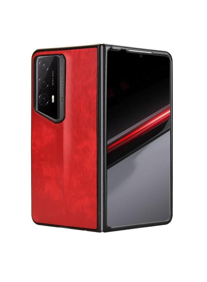 اس-توب جراب خلفي لهاتف Honor Magic V2 RSR بتصميم بورشه بنسيج الليتشي - Image 4