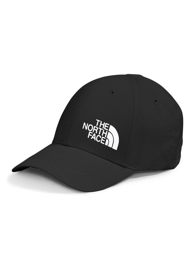 The North Face Women's Horizon Hat | Classic Fit Ball Cap with Ponytail Hole, FlashDry-Pro Sweatband & Breathable Mesh Panels, TNF Black, Small/Medium - Image 1