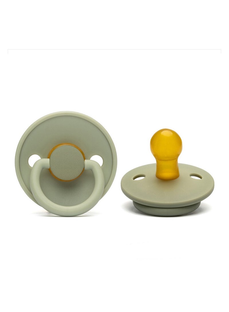 Natural Latex Pacifier  for Baby 0-6 Months one piece - Image 1