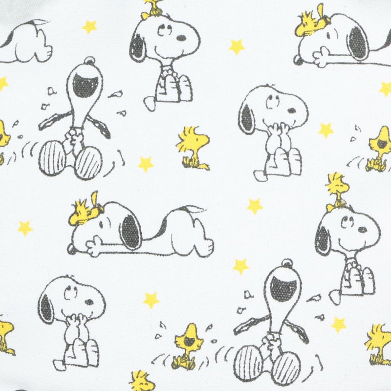 INTIMO Peanuts Convertible Totepack Snoopy and Woodstock Backpack with Carrying Handles and Shoulder Strap Faux Leather Bottom Bag 16" - Image 2