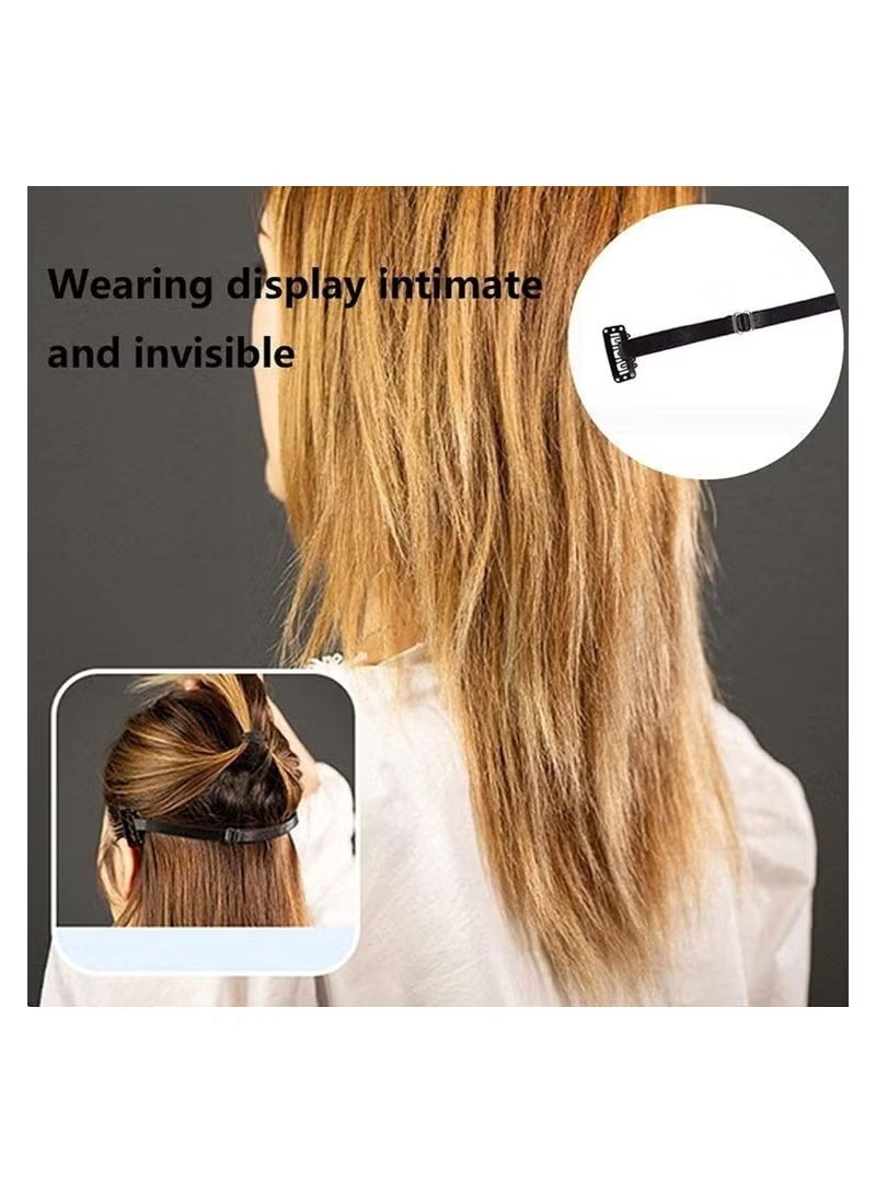 Gecomo Instant Face Lift Band Invisible Hairpin,Facelift Bands with Clips,portable Invisible Hairpin Face Slimming Bands,Reusable Face Lift Tape,Invisible Lifting Straps For Women - Image 4