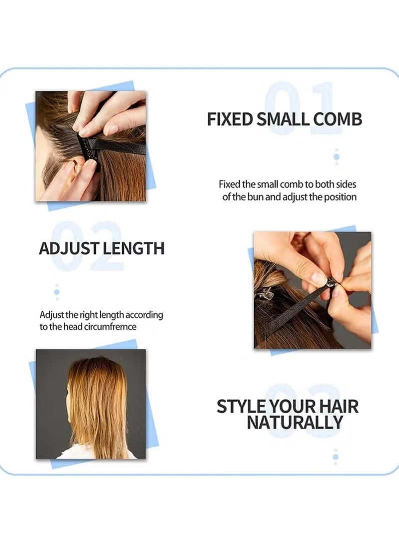 Gecomo Instant Face Lift Band Invisible Hairpin,Facelift Bands with Clips,portable Invisible Hairpin Face Slimming Bands,Reusable Face Lift Tape,Invisible Lifting Straps For Women - Image 5