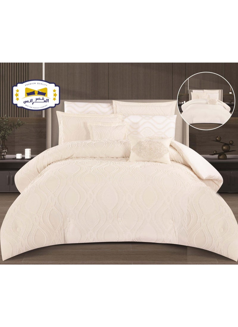 Brides Neverine mattress, a luxurious quilt set consisting of 8 pieces, size 240 x 260 cm  - Image 1
