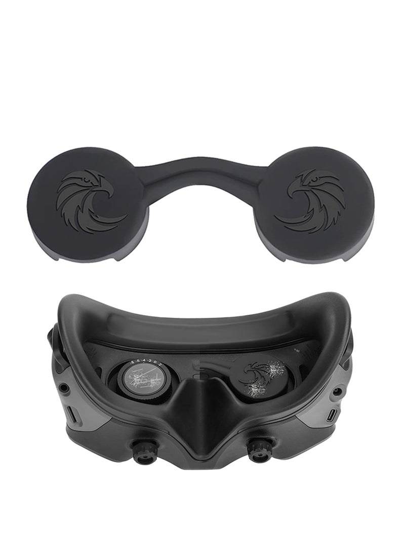 VR Lens Protector Cover Silicone Glasses Protective Cover Case Dust Cover Compatible for DJI Avata Goggles 2/Goggles 3 Accessories  - Image 1