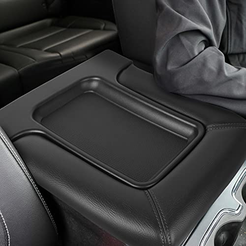LCWRGS Center Console Lid Kit Replacement for Chevy Silverado GMC Sierra 2001 2002 2003 2004 2005 2006 2007 - Dark Gray - Image 4