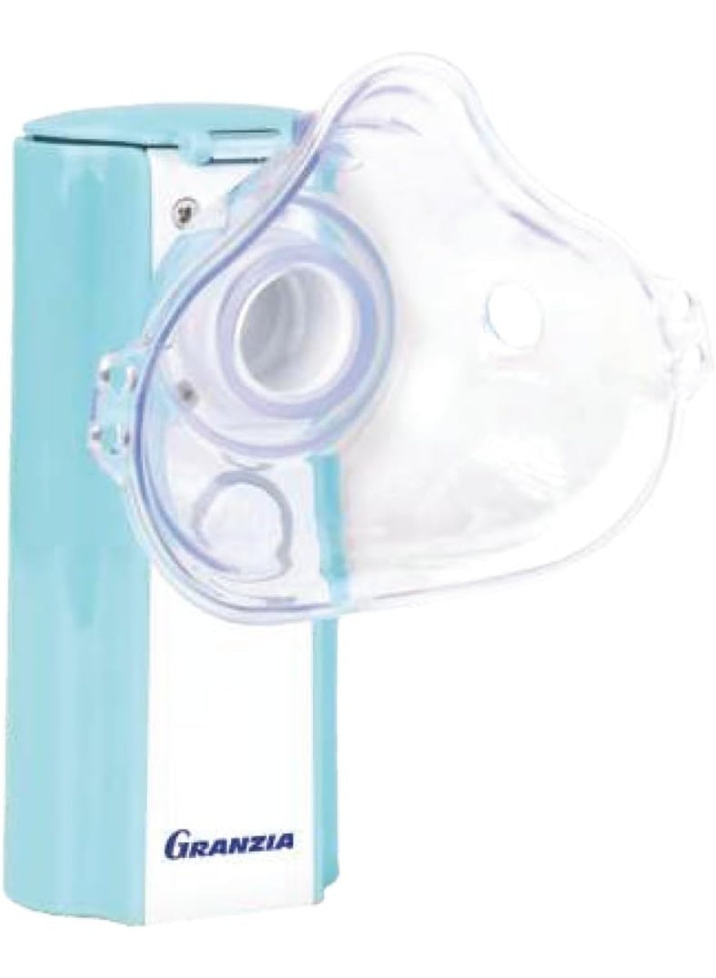 Granzia Portable Mesh Nebulizer – Silent Handheld Inhaler for Adults and Kids, Compact and Rechargeable - Image 1
