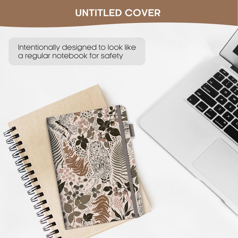 Taja Password Keeper Book With Alphabetical Tabs  Small Password Books For Seniors  Password Notebook For Internet Website Address  Password Logbook To Help You Stay Organized - Magical Forest - Image 4