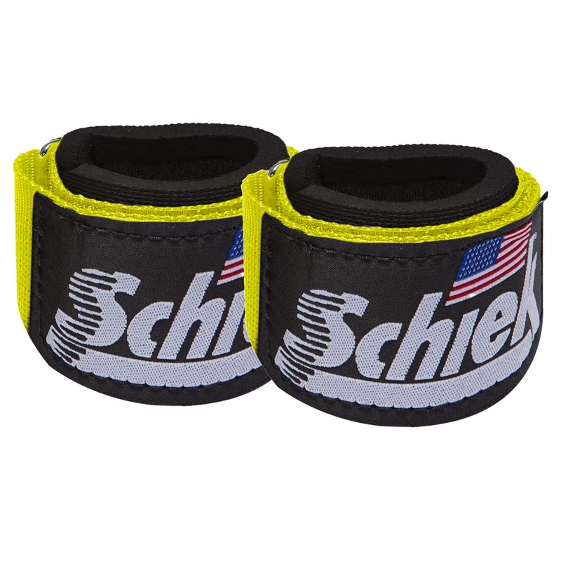 Schiek Sports Model 110WS Ultimate Weightlifting Wrist Supports Yellow