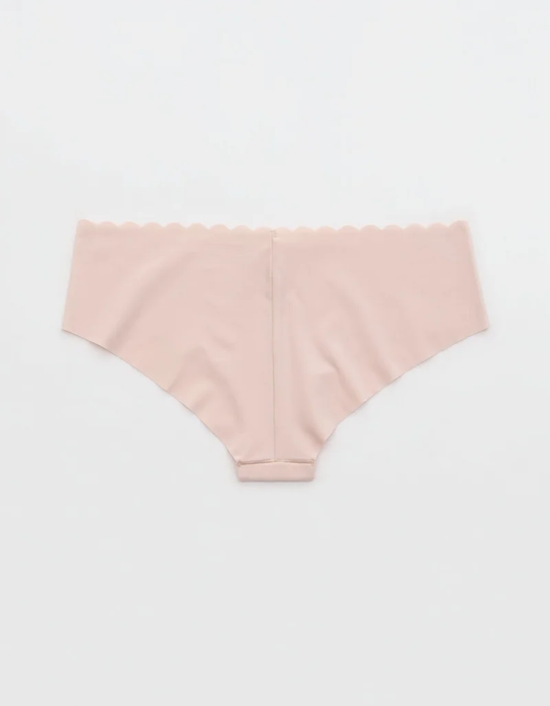 Aerie SMOOTHEZ No Show Scallop Cheeky Underwear