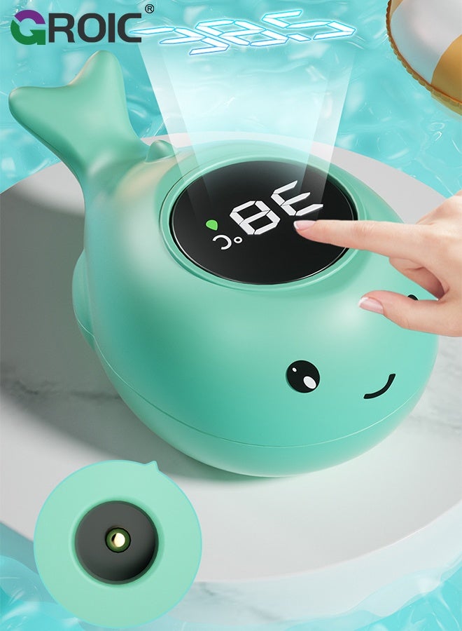 GROIC Baby Bath Bathtub Thermometer for Infant,Safety Bath Tub Water Temperature Digital Thermometer,Floating Bathing Toy,Digital Baby Thermometer for Bathtub - Image 1