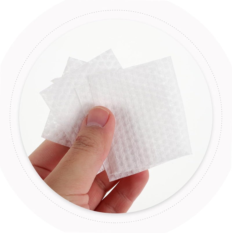 800pcs Facial Cotton Pads Japanese Washable Cotton Rounds Makeup Remover Pads for Face Non Woven Fabric Thickened Reusable Face - Image 3