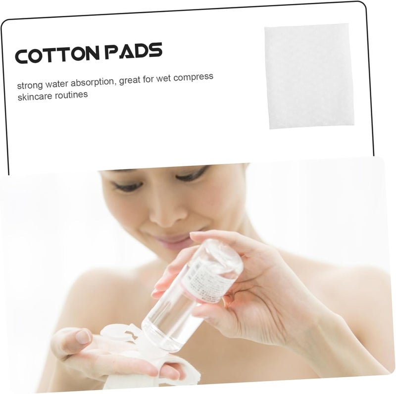 800pcs Facial Cotton Pads Japanese Washable Cotton Rounds Makeup Remover Pads for Face Non Woven Fabric Thickened Reusable Face - Image 5