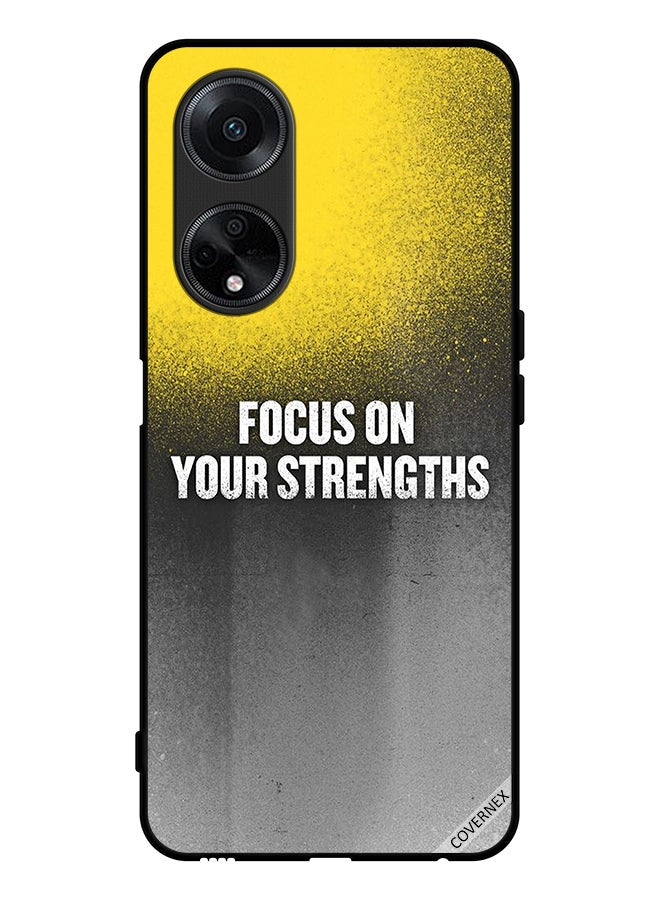 Covernex Protective Case Cover For Oppo A1 5G Focus On Your Strengths - Image 1