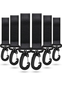 6 Pieces Boat Paddle Clip Kayak Paddle Keeper Kayak Paddle Storage Holder Kayak Oar Snap Clip Kayak Canoe Boat Paddle Accessories (Not Include D Ring Patch)