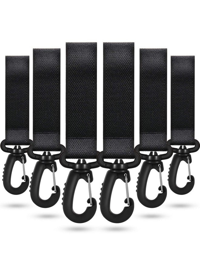 Skylety - 6 Pieces Boat Paddle Clip Kayak Paddle Keeper Kayak Paddle Storage Holder Kayak Oar Snap Clip Kayak Canoe Boat Paddle Accessories (Not Include D Ring Patch) - Image 1